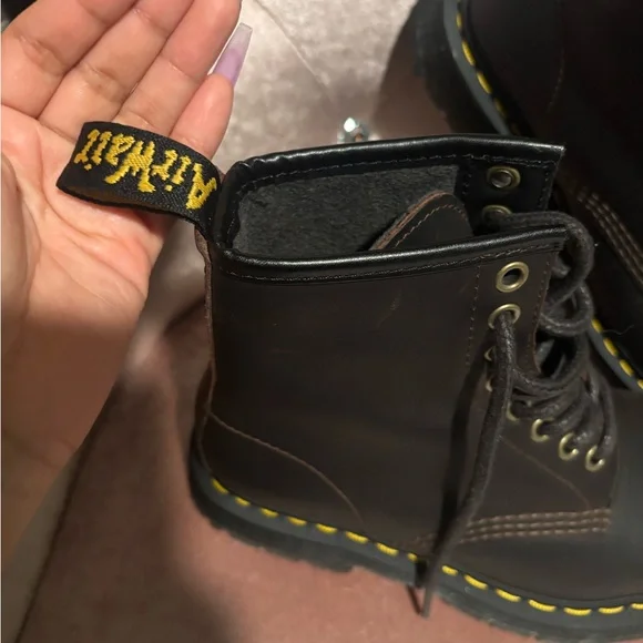Brown Dr. Martens